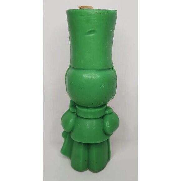 Vintage Holly Brights Toy Soldier Christmas Holiday Candle 5.5" SKU H113 - Picture 4 of 7